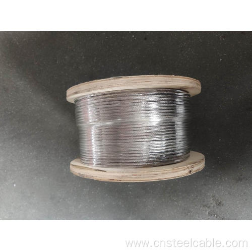 7X19 Dia.6.0mm Stainless steel wire rope